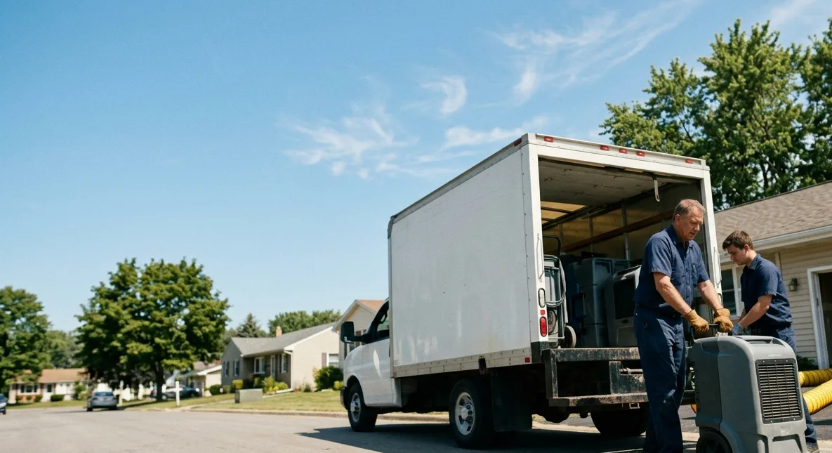 Water Damage Cleanup in Shabbona, IL near me